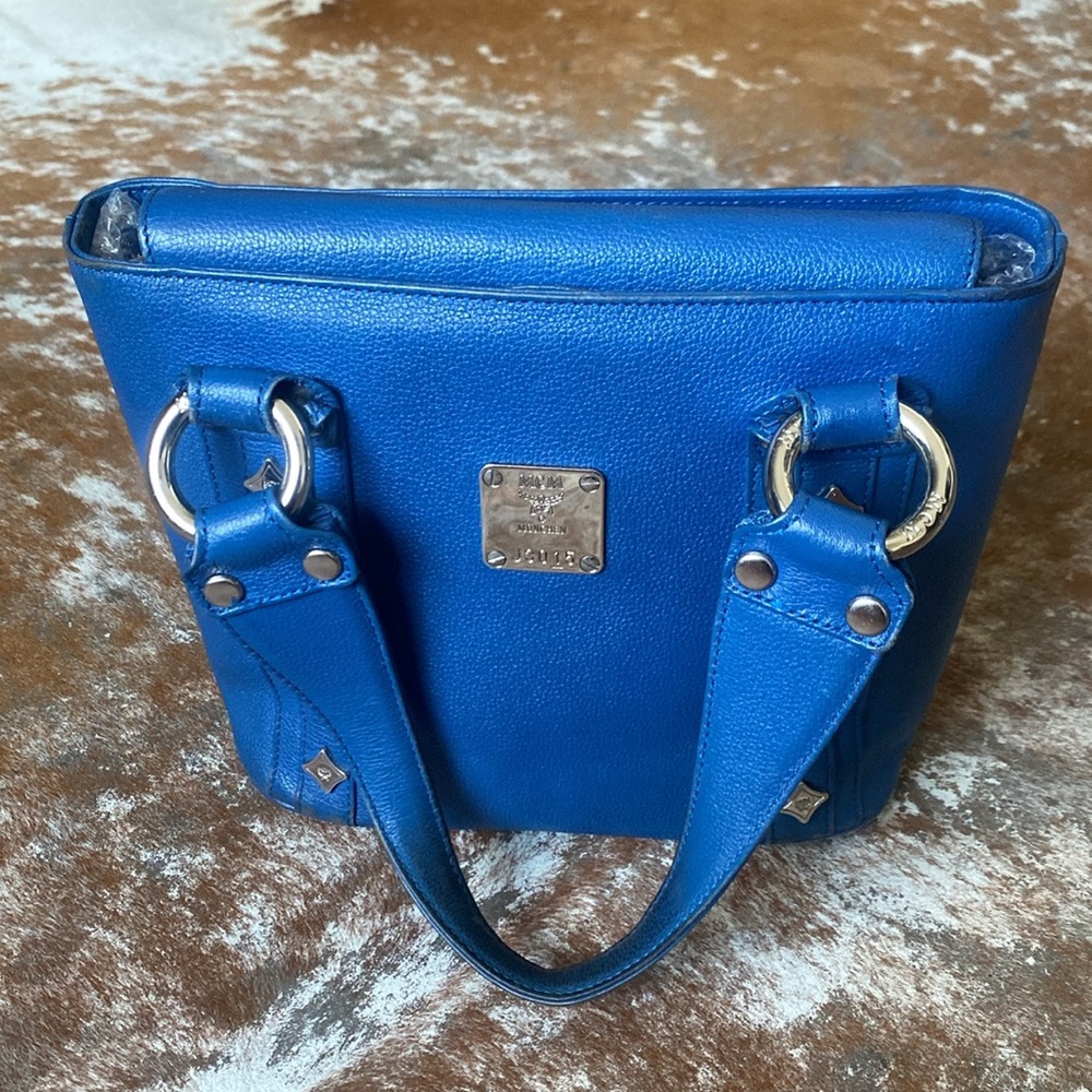 MCM Studded Mini Tote - Picture 2 of 14